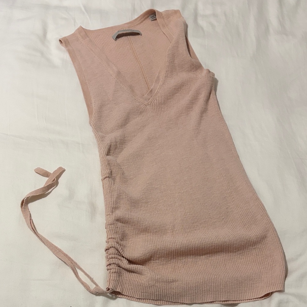 All Saints Light Pink Knit Top